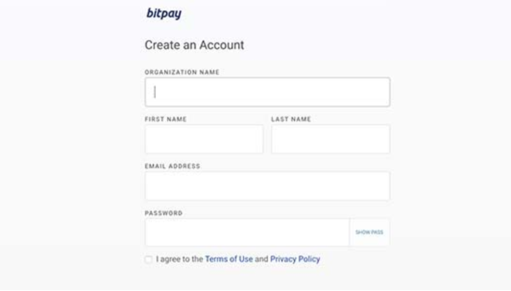 Create account