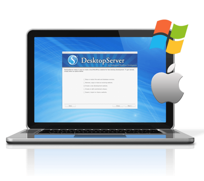 The DesktopServer tool.