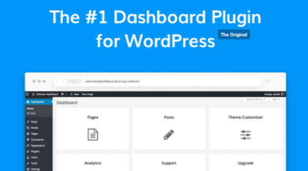 The Ultimate Dashboard plugin for WordPress.